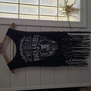 Affliction open back top